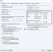 Grenzwerte für Stabilitätsnachweis