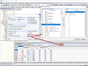 Knoten-Lagerkräfte ausgewählter LF/LK/EK nach Excel exportieren