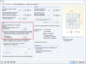 Defintion der Stabteilungen in den FE-Netz-Einstellungen