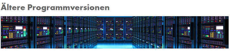 Ältere Programmversion