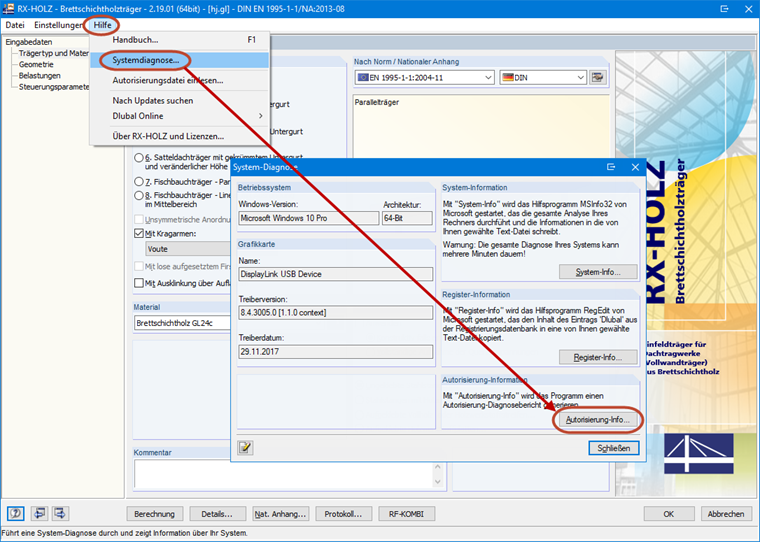 Erstellen der Diagnosedatei