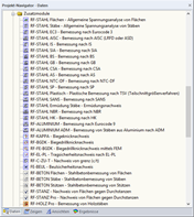 Projekt-Navigator - Daten