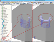 Ergebniswerte der Querkraft im kritischen Rundschnitt