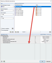 Materialkennwerte Seil