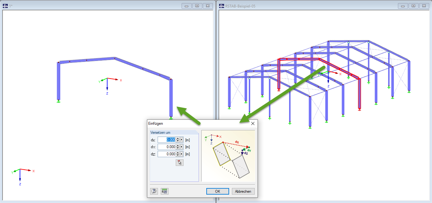 Kopieren und Einfügen