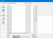 Filteroption des Dateityps