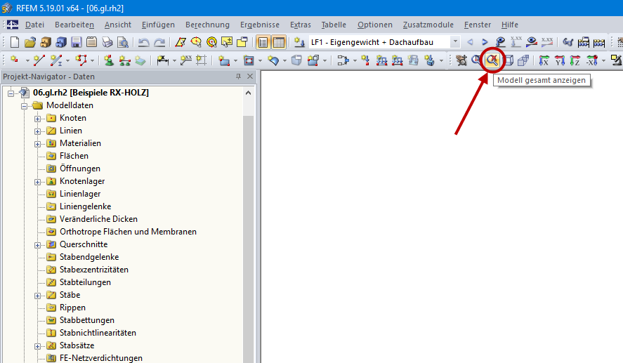 Modell gesamt anzeigen