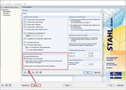 Einstellungen im Modul RF-/STAHL