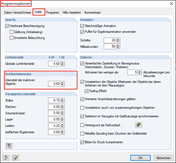 Intensität der inaktiven Objekte anpassen.