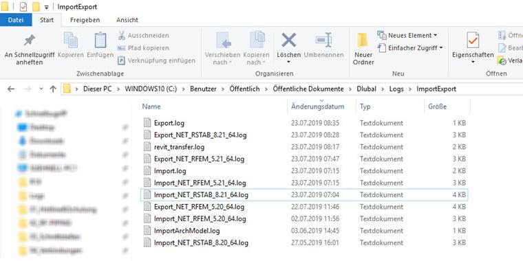 Log-Datei Verzeichnis
