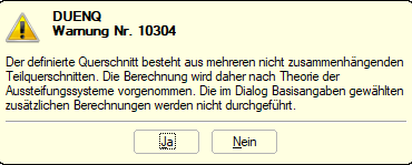 Berechnung nach Theorie der aussteifenden Systeme