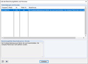 Liste der Berechnungsfehler