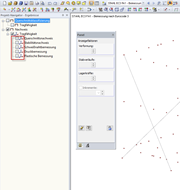 Stäbe sind unsichtbar bei inaktiver Checkbox