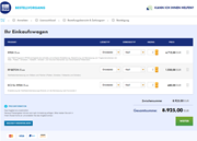 Einkauf im Webshop mit Erst- dun Folgelizenz einer Produktgruppe