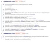 Beispiel eines Updateberichtes für RFEM und RF-STANZ Pro