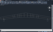 Geöffnete Datei in AutoCAD