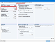 Globale Berechnungsparameter mit Definition der Laststufen