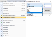 Finde mittels Nummer