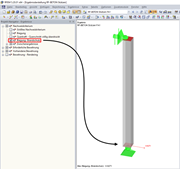 Nachweiskriterium mit Angabe der maßgeblichen x-Stelle