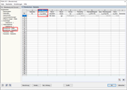 Vorgabe einer individuellen Temperatur über die Tabelle 1.10 bzw. 1.11