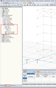 Sichtbarkeiten der Hintergrundfolien