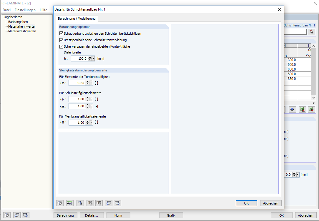 Scherversagen der eingeklebten Kontaktfläche
