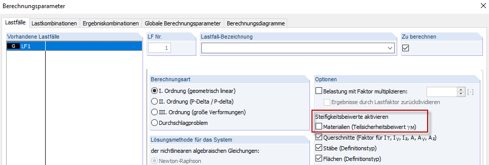 Materialteilsicherheitsbeiwert