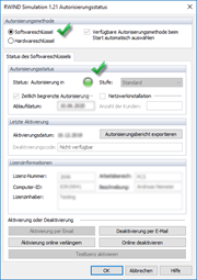 Autorisierungsstatus