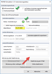 Autorisierungsstatus