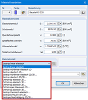 Materialmodelle in der 3D Umgebung
