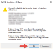 Prüfung der Eingaben