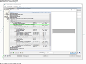 Bemessungsdetails für die in Maske 2.1 selektierte Bewehrungslage