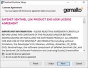Dongletreiber Installationsdialog