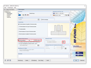 Direkte Vorgabe der zulässigen Bodenpressung ohne Berechnung über Formelwerk nach EN 1997-1, Anhang D