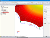 Ausgabe der Stablänge nach der Formfindung