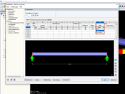 Auswahl der Auflagersteife