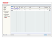 Stahlliste in RF-BETON Stäbe