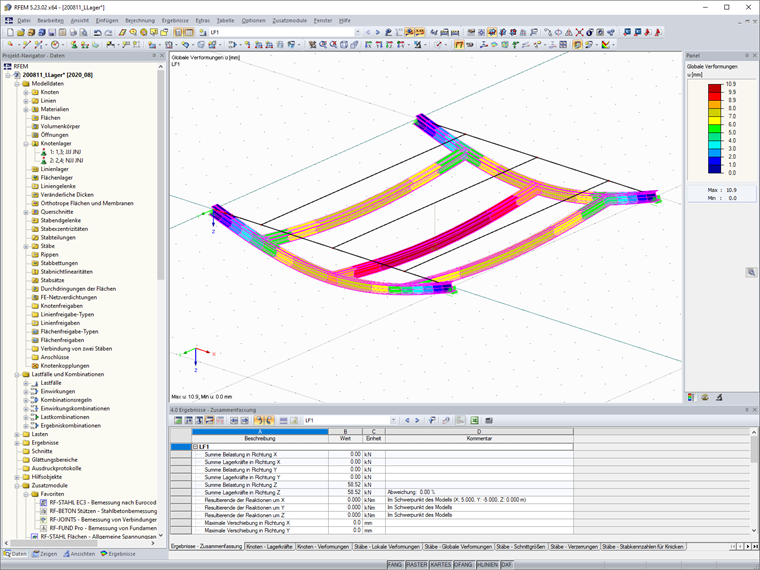 Berechnung ohne Linienlager