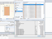 Modell eines Furnierschichtholzbalkens in einer Materialdatenbank.