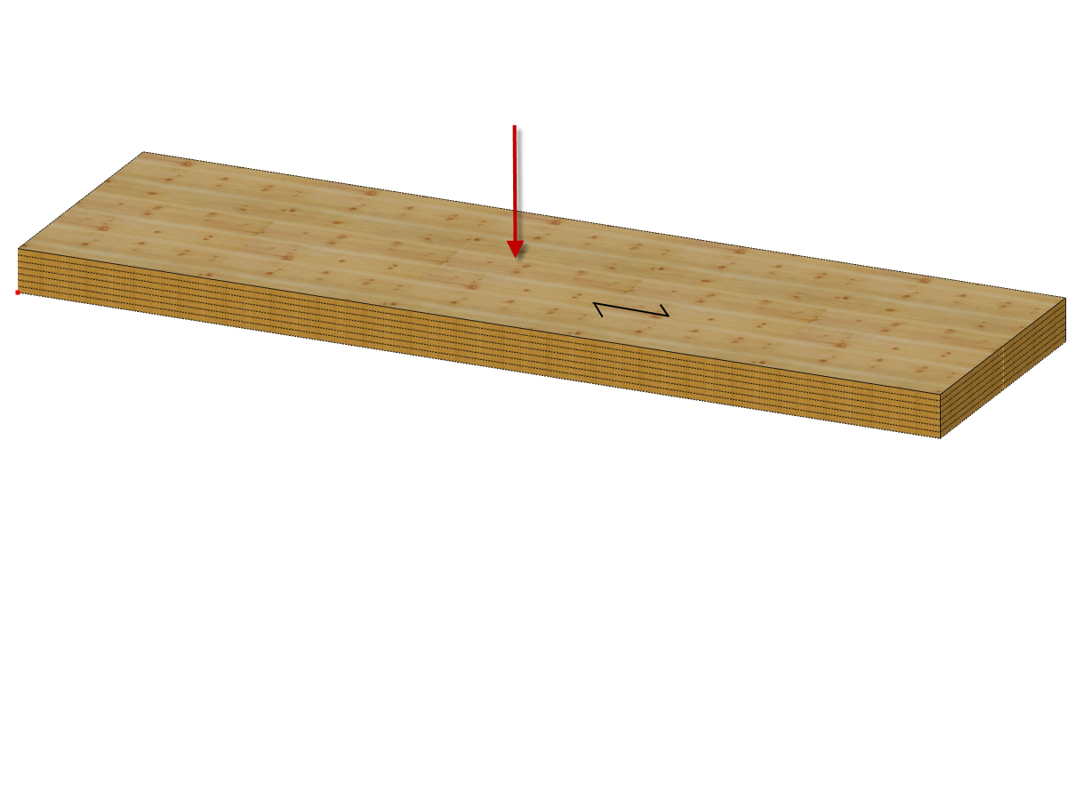 Plattenbeanspruchung