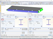 Linien und Knoten der Stäbe 1 und 2
