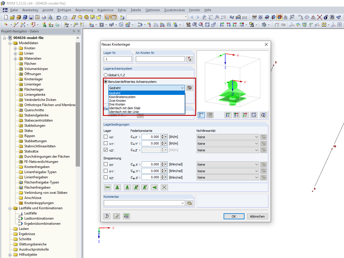 Achsensysteme für Lager