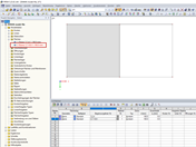 Projekt-Navigator - Daten: Kennzeichnung einer fehlerhaft definierten Fläche
