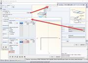 Linienfreigabe mit 3 mm Schlupf in negativer Richtung