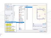 Auswahl der Querschnittsform