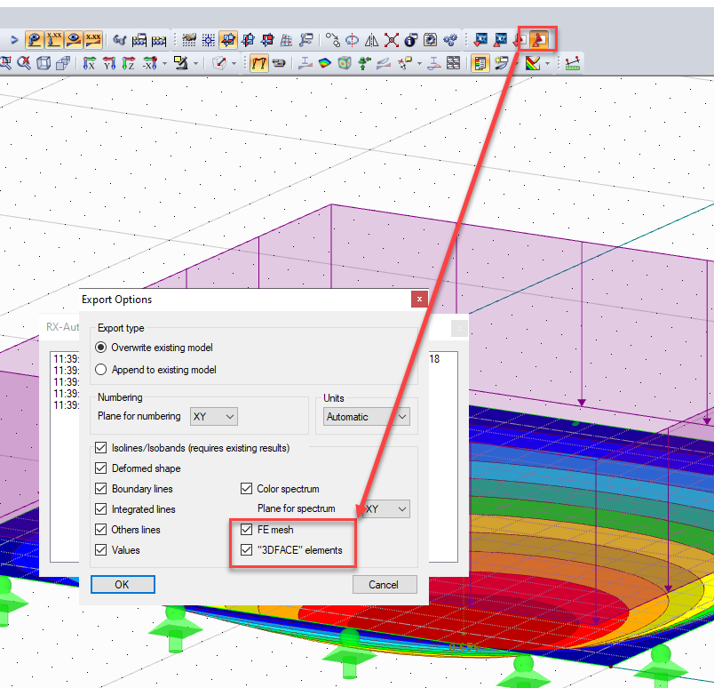Option Direkter Export