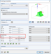 Knotenlager: Einspannung gegen Torsion