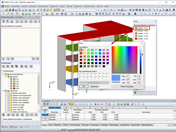 Farben für Bildschirm im Panel ändern
