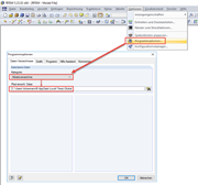 Pfad des Arbeitsverzeichnisses