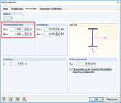 Anpassung der Knicklängenbeiwerte